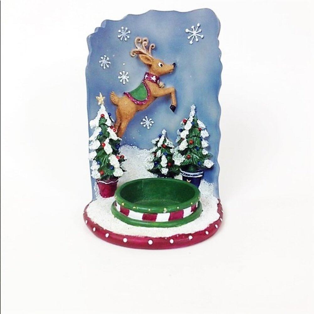 Reindeer Votive Candle Holder PartyLite